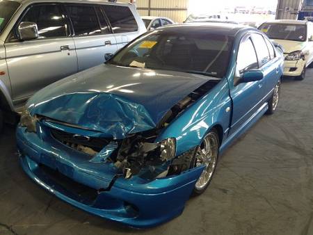 2002 FORD BA FALCON XR6 TURBO WITH CHROME WHEELS